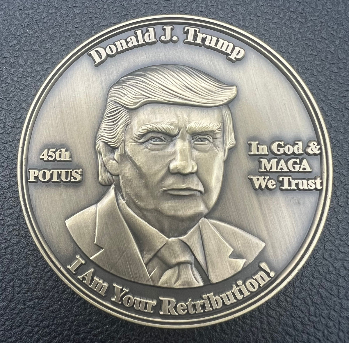 The Antique Bronze DJT Coin